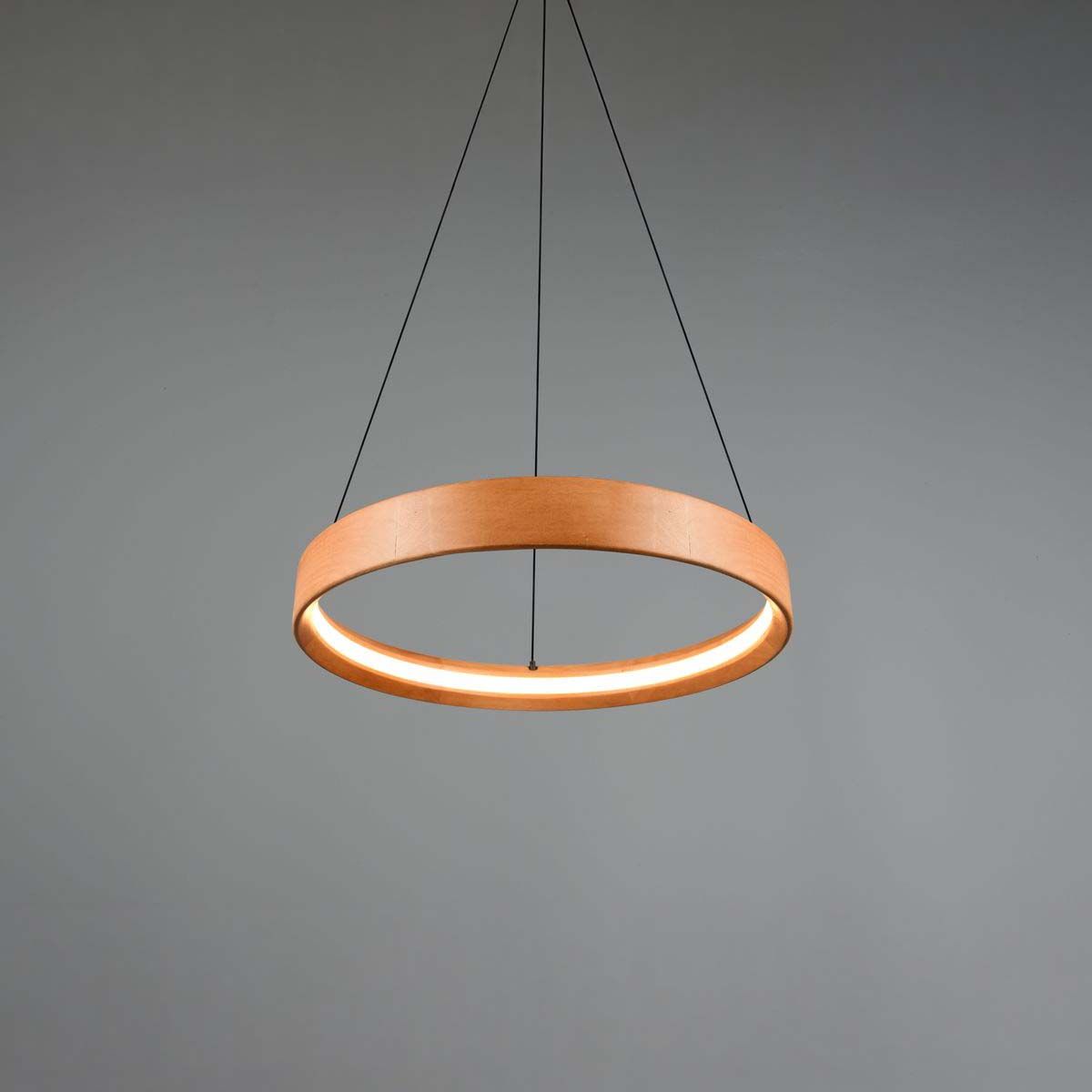 Kronleuchter & Deckenlampen: LED Pendelleuchte, Holz,50 cm Ø – Neu (gemäss Beschreibung) aus Kreuzlingen von Smart-Light 2