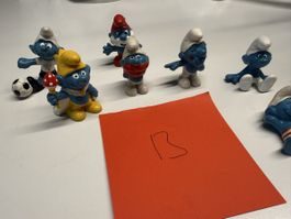 Schlümpfe Figuren Set - Selten & komplett! 🍄⚽️💙 (48)