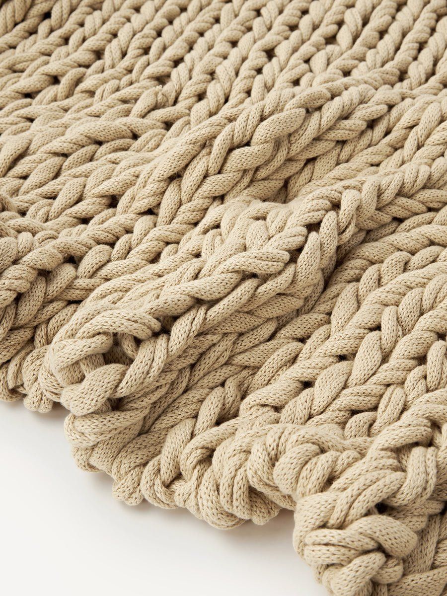 Westwing Coperte: Adyna Handgefertigte Grobstrick-Decke CHF 159-40% – Nuovo (secondo la descrizione) da Otelfingen venduto da Yvonne_Outlet 3