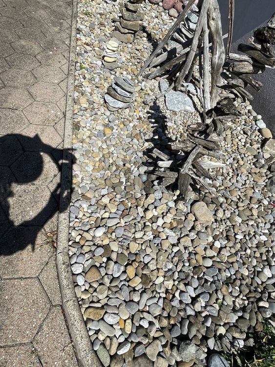 Gartendeko Steinbeet grau Kaufen auf Ricardo
