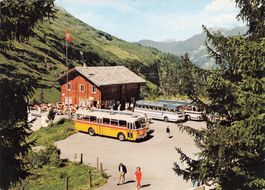 Vals Zervreila GR Restaurant Zervreilahorn Postautos