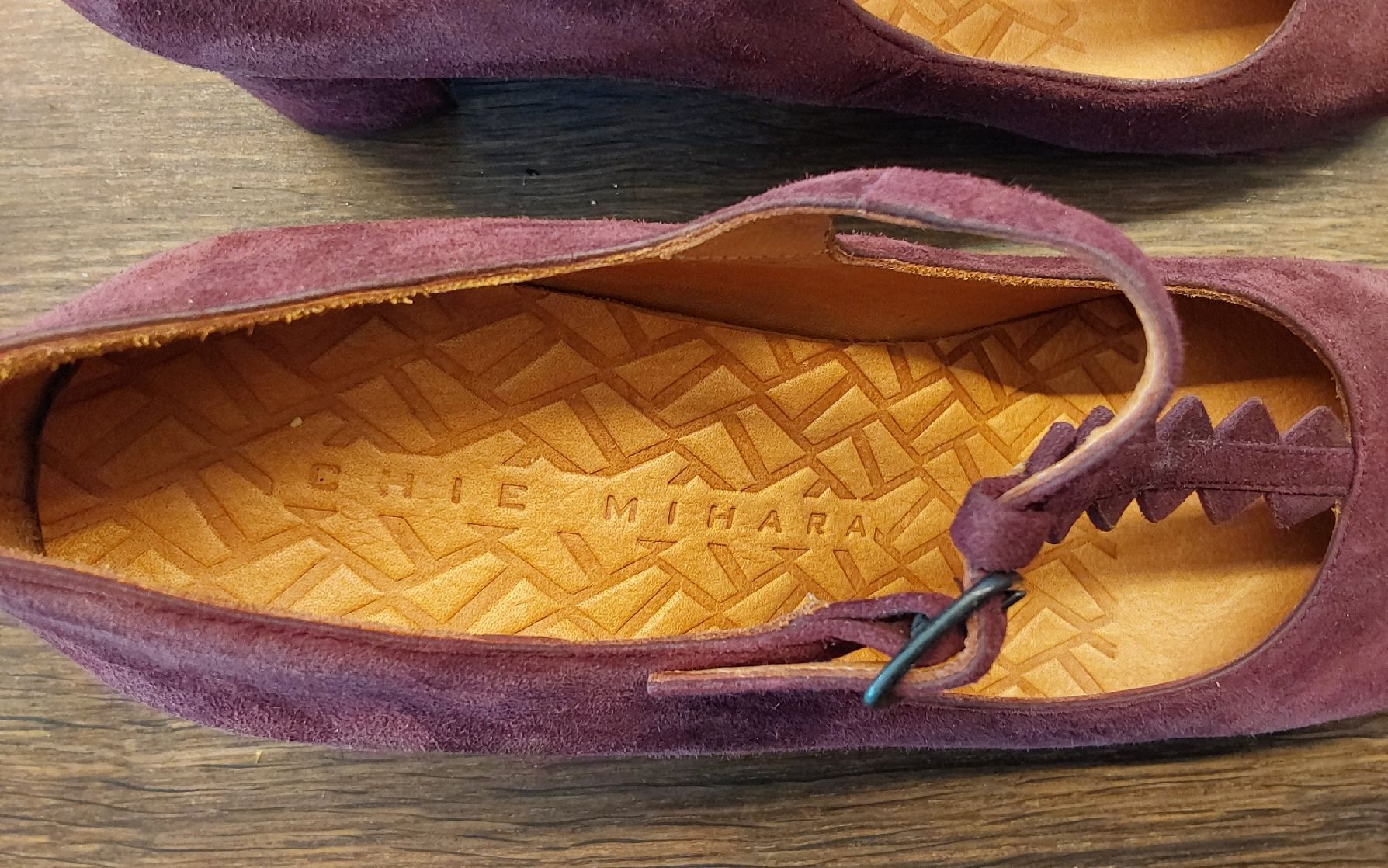 Chie Mihara Damenschuhe: Pumps 36 Chie Mihara Wildleder dunkelrot neu – Neu (gemäss Beschreibung) aus Köniz von scopello12 3
