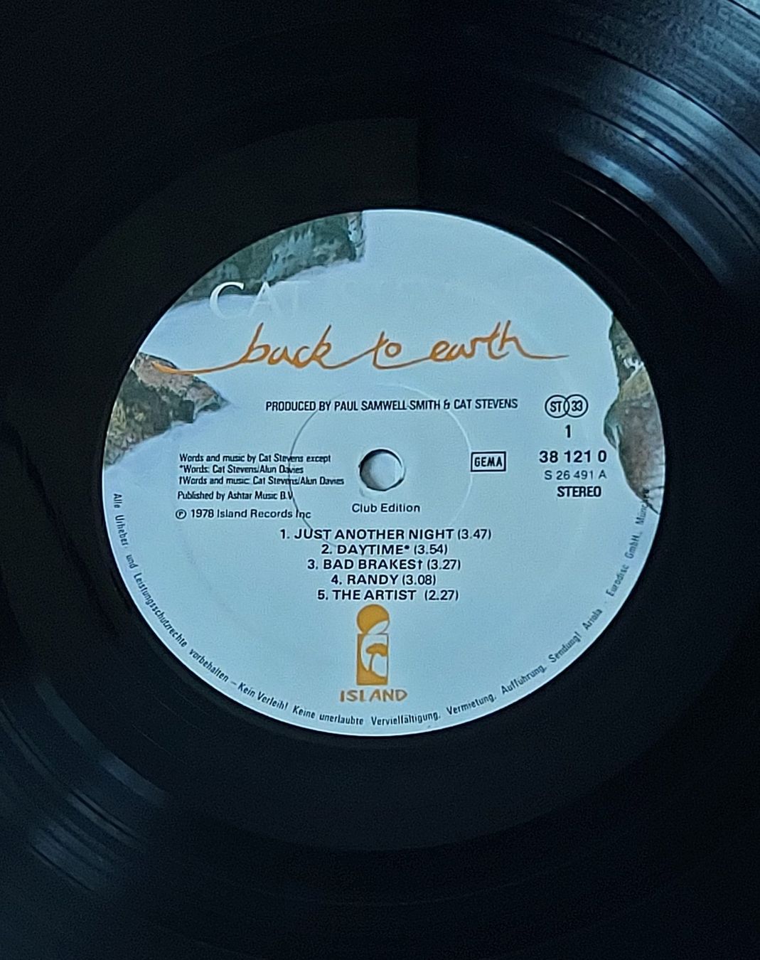 Dischi in vinile: LP - CAT STEVENS - BACK TO THE EARTH – Usato da Steckborn venduto da Quo7 1