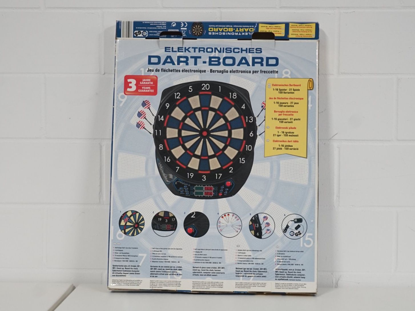 Freccette: Bull's Dartscheibe 16" – Nuovo (secondo la descrizione) da Rüti ZH venduto da Restwert_Rueti_ZH 1