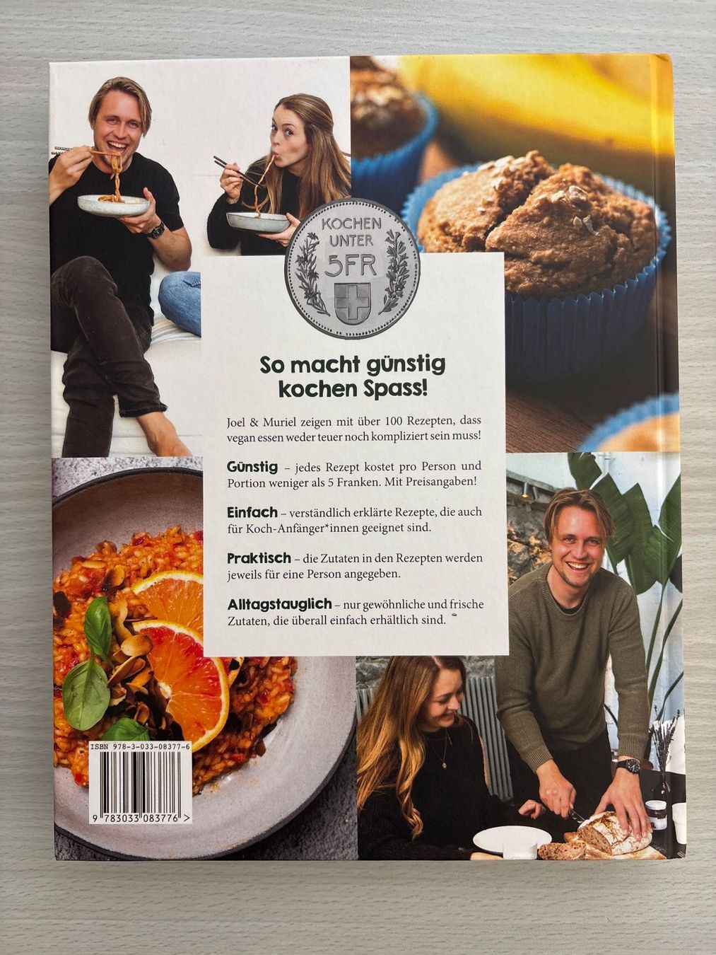 Livres: Kochbuch - Vegan unter 5 Franken – Neuf (Voir description) à Fribourg par DASH-D 1