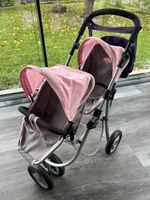 Zwillingspuppenwagen Baby born