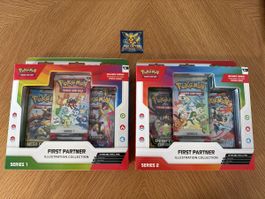 Pokemon First Partner Serie 1 / Serie 2 NEU English Sealed