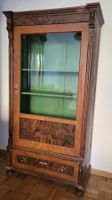Holz-/Vitrinen-/Bücher-Schrank, antik, Historismus 1880-1910