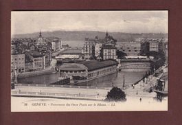 GENEVE - Les onze Ponts sur le Rhône