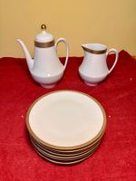 Lot Scherzer Bavaria Germany Porzellan mit Goldrand 10tlg