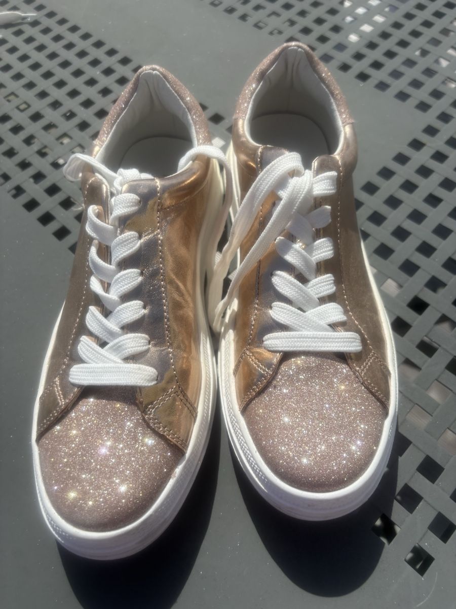 Damenschuhe: Rosegoldene Sneaker aus Mailand , NEU – Neu (gemäss Beschreibung) aus Obbürgen von bugi6868 8