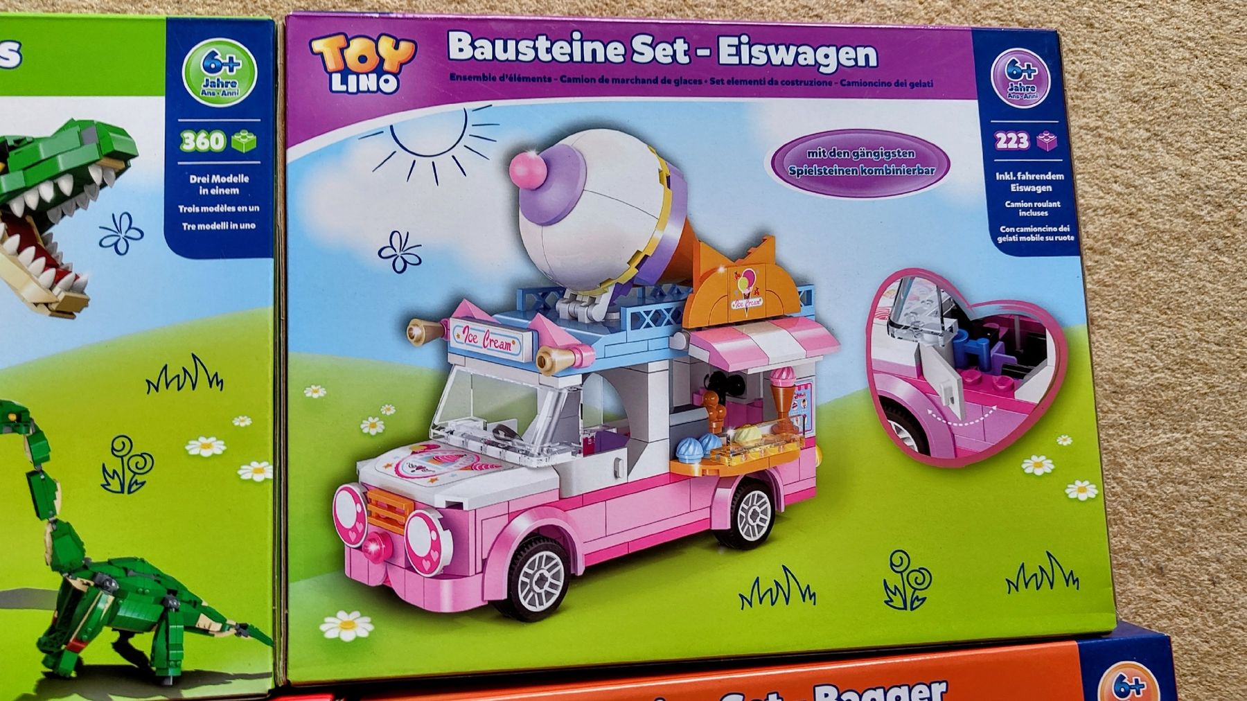Baukästen: 6 stk - Toy Lino Building Block Sets 6 Pack New Condition – Neu und originalverpackt aus Glattbrugg von har_jgc7 5