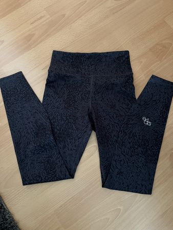Neu! H&M Sport Leggings Gr. XS Damen gemustert gymwear