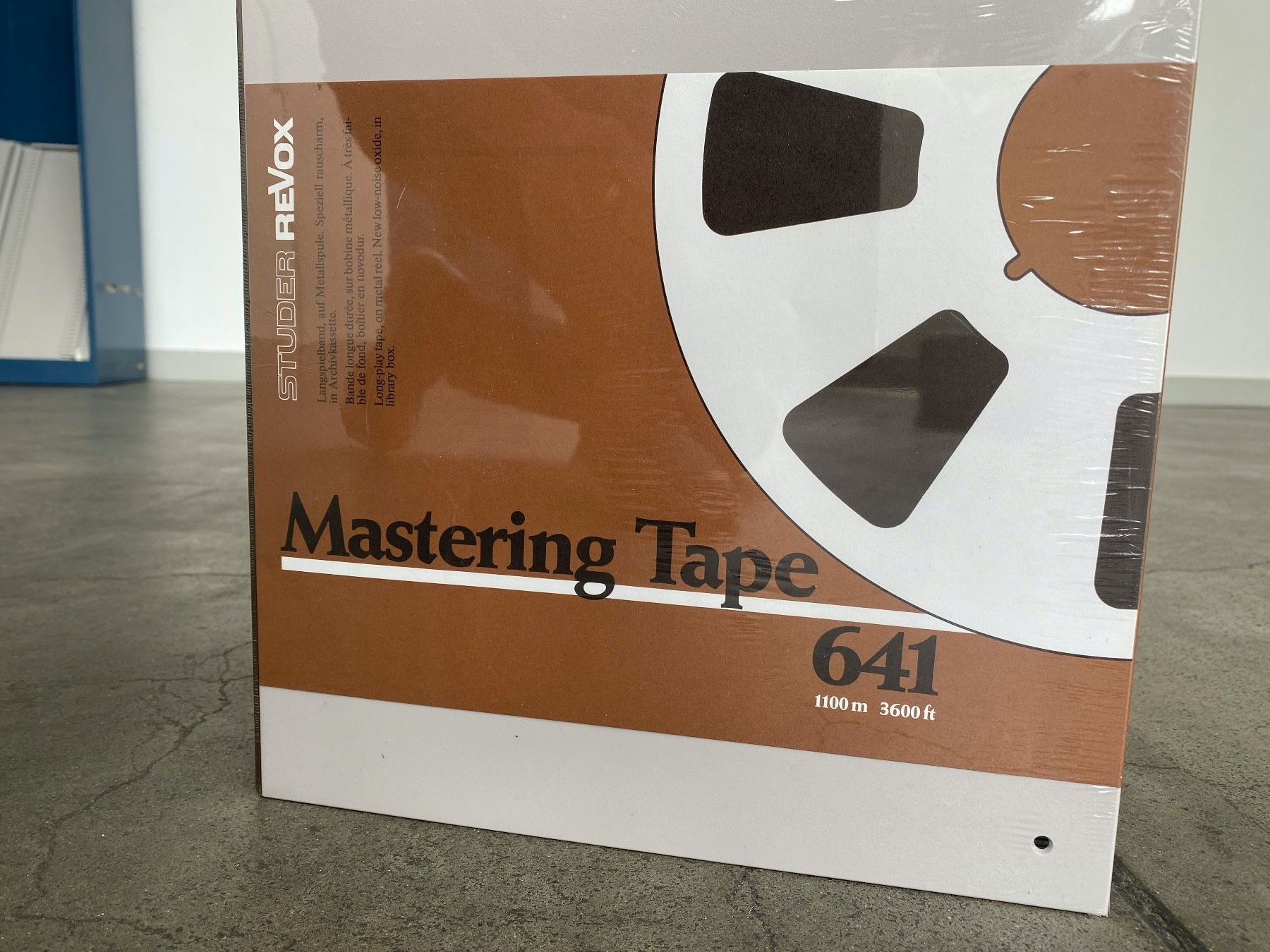 Dekobänder: Revox Master Tape 641 – Neu und originalverpackt aus Ichertswil von Jazzbassplayer68
