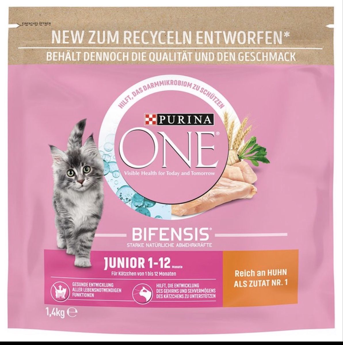 Futter: Kitten Trockenfutter  – Neu und originalverpackt aus Schaan von Jar_875j
