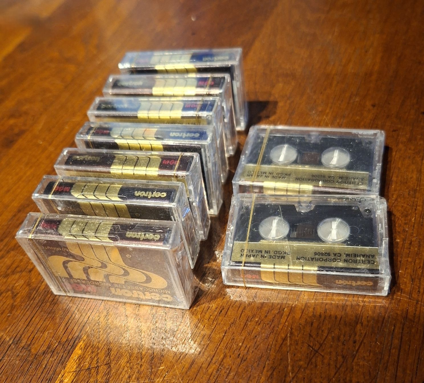 Musicassette: 8x Certron Microcassette Bänder  – Nuovo (secondo la descrizione) da Sargans venduto da sonja042