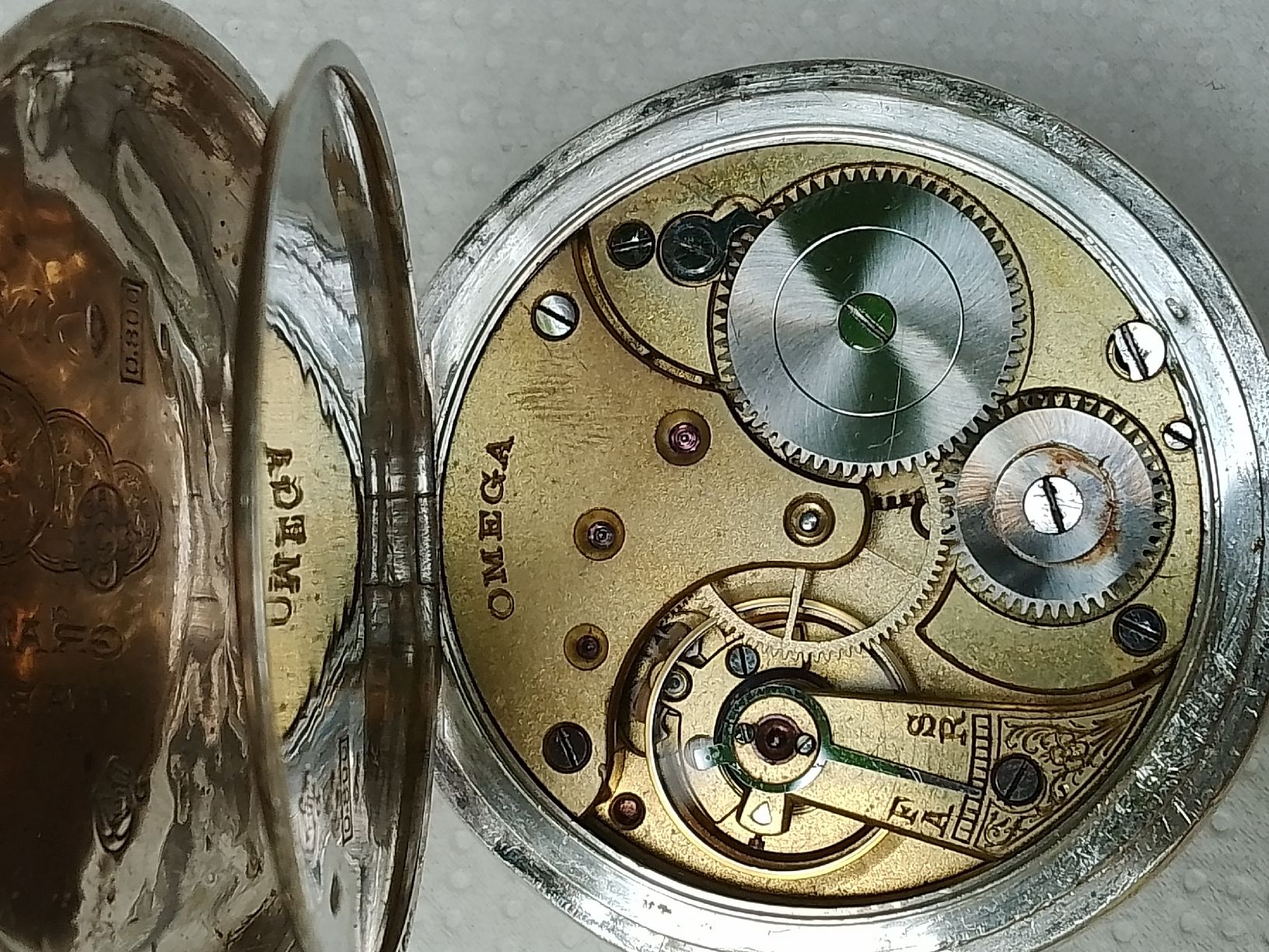 Omega Orologi: Omega Silber Antik Rusca 52 mm läuft – Usato da Agno venduto da sam2608 3