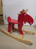 IKEA Schaukel-Elch aus Holz– Kinderspielzeug / Schaukelpferd