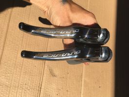 2 linke Dura Ace Schalthebel, mechanisch
