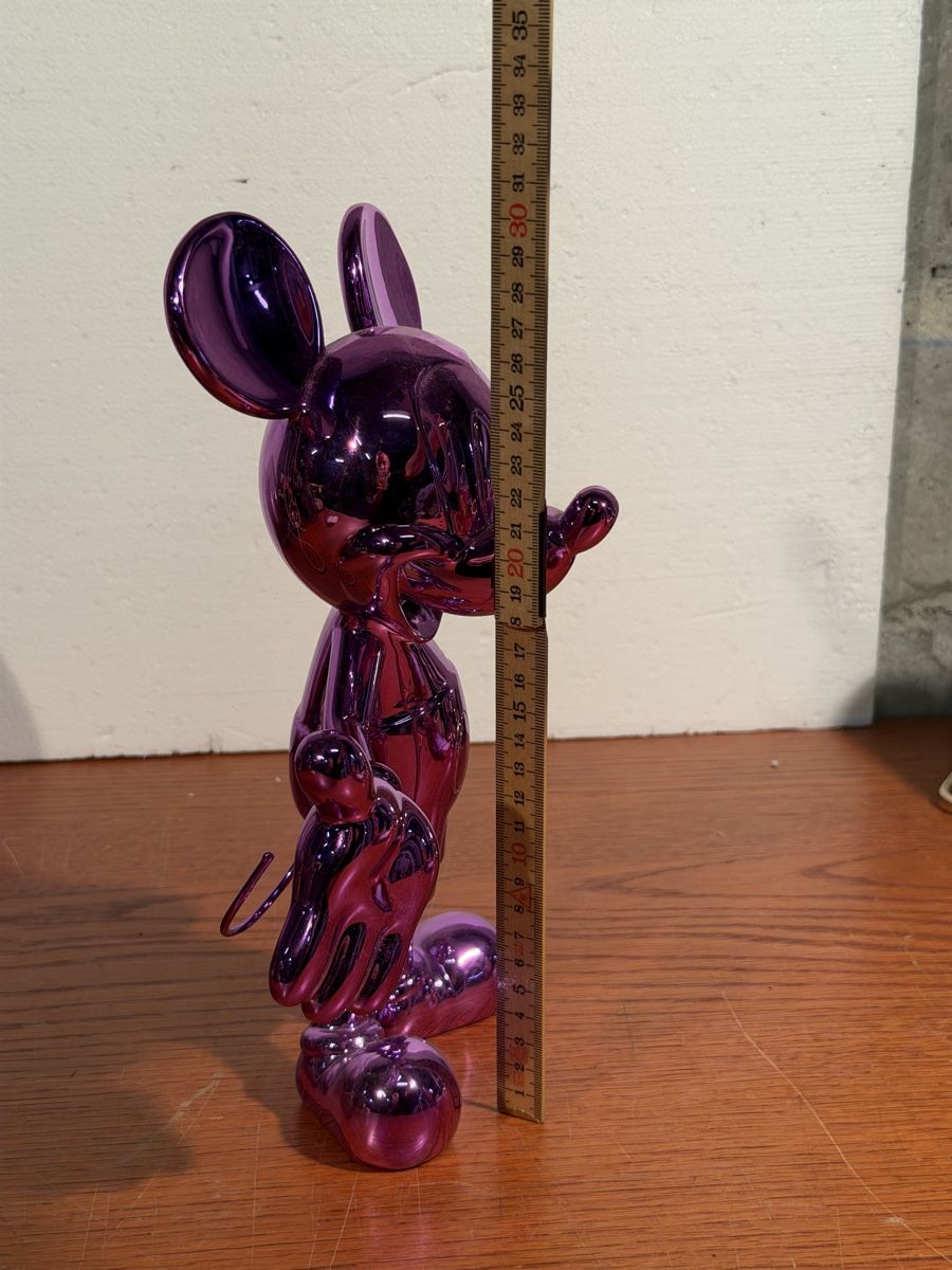 Disney Statuette: Mickey Mouse Figure Chrome Purple Shiny – Usato da Lausanne venduto da vas_cdb2 5