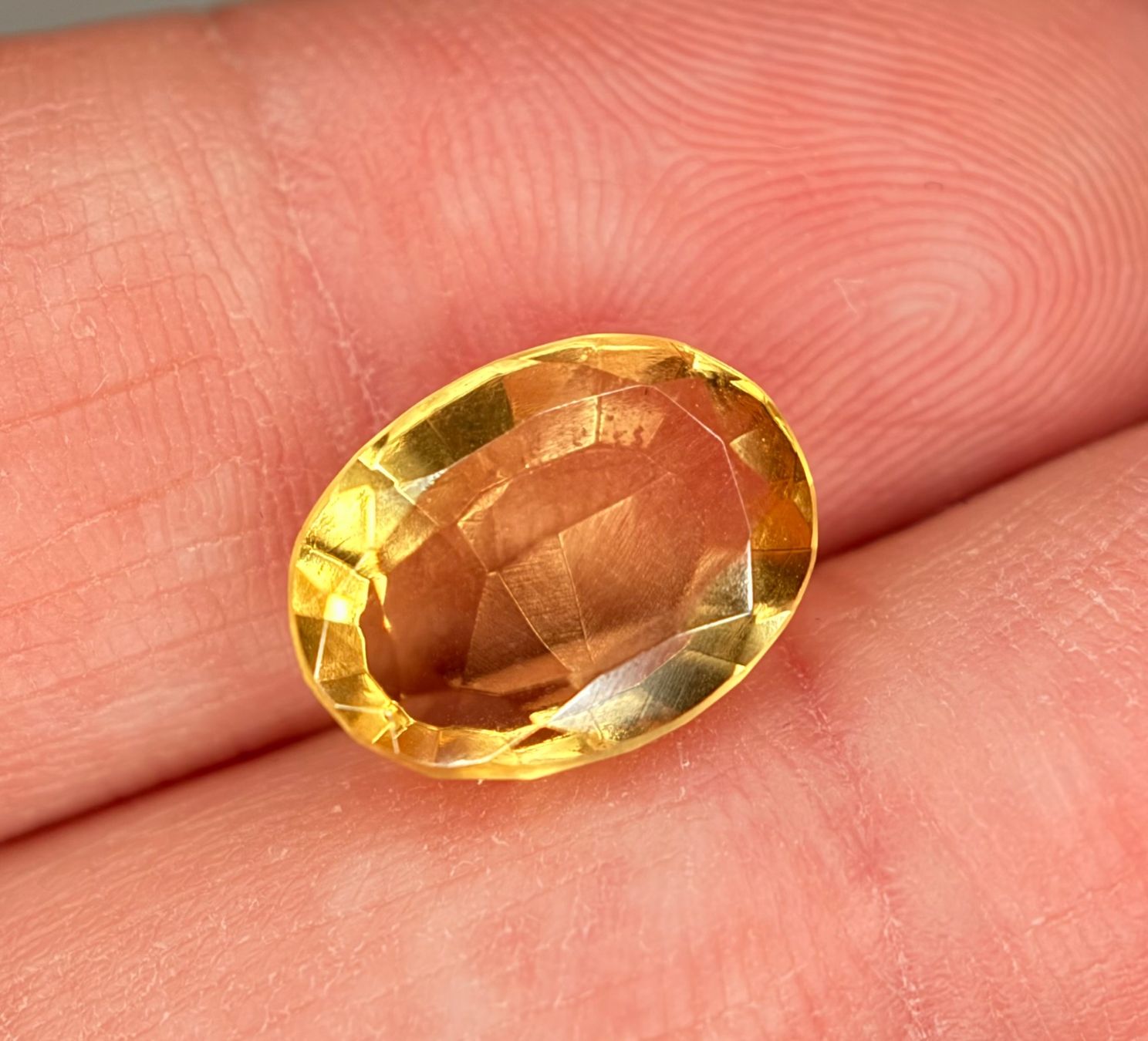Ab 1 Fr. - 4.1 ct natürlicher Gold-Topas (Neu (gemäss Beschreibung)) in ...