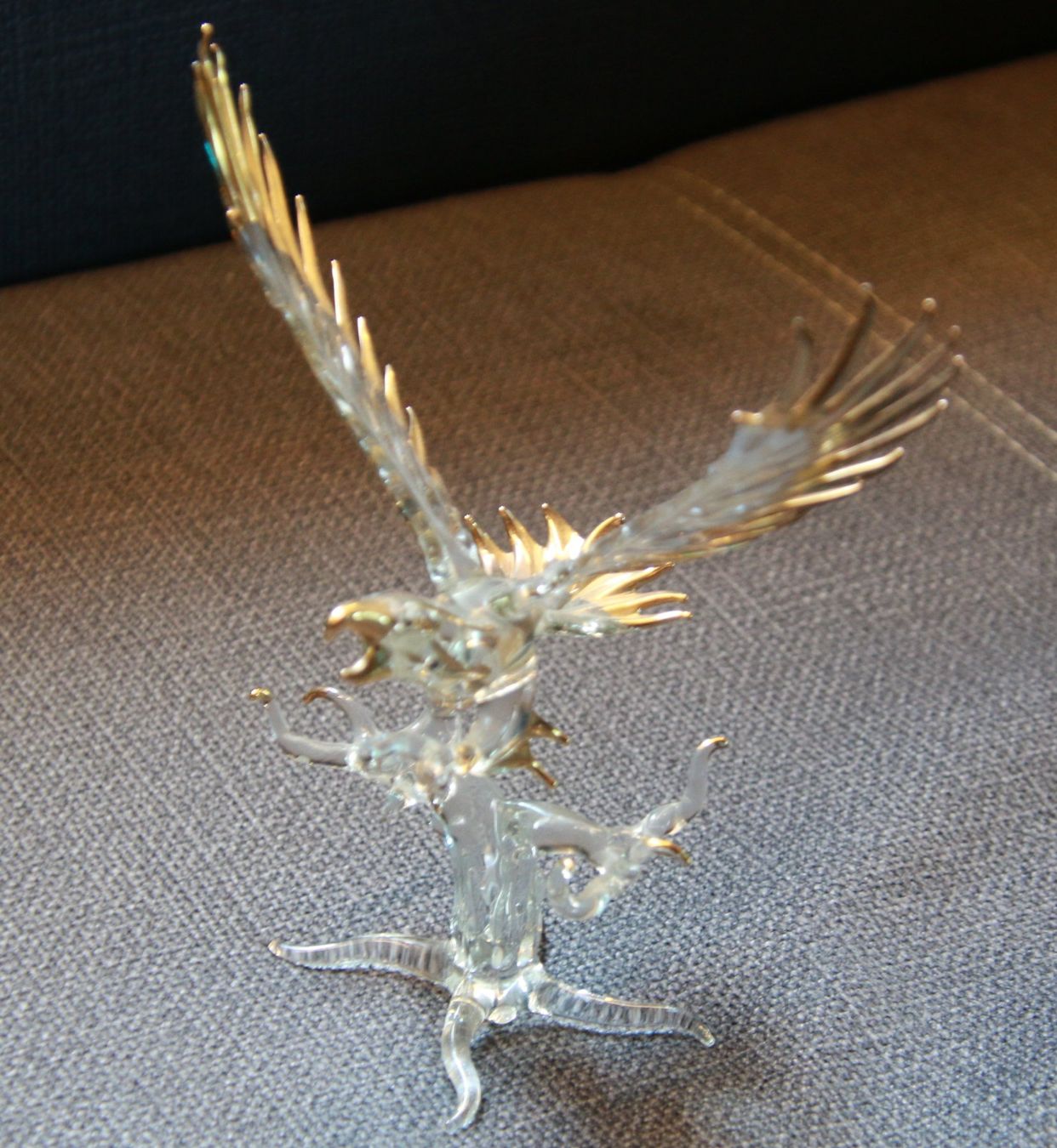 Figuren: Adler aus Glas – Gebraucht aus Diegten von dolphin04 1