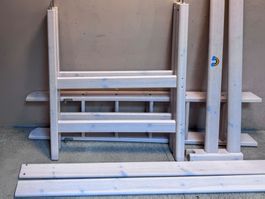 Flexa Hochbett-Kit mit Leiter & Rausfallschutz (ohne Bett)