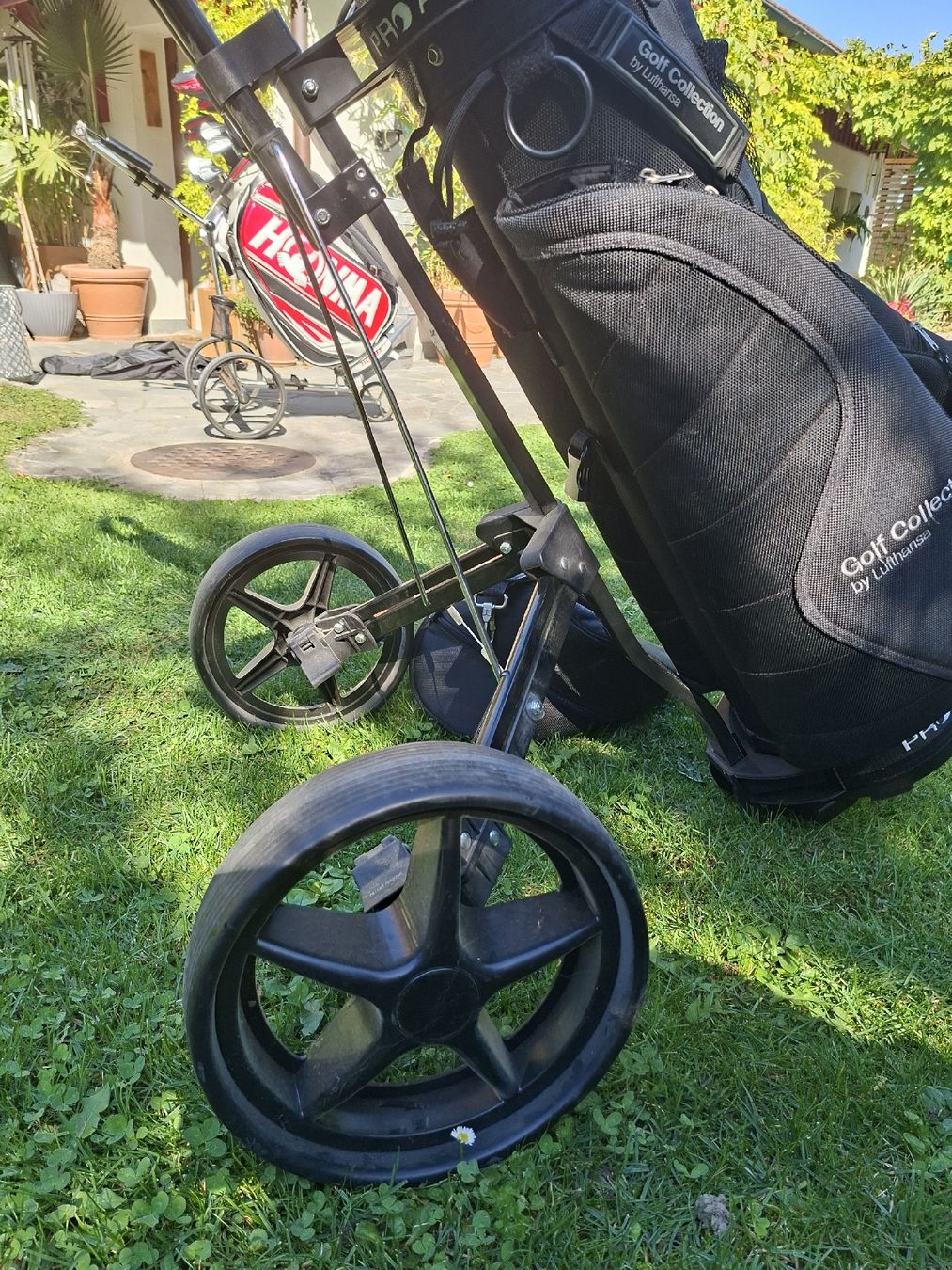 Trolley: Golfbag/Trolley-Kombi – Usato da Niederhasli venduto da Golf-Dodger 3