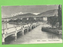 Genève - Pont du Mont-Blanc