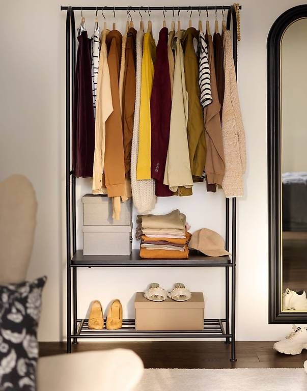 Ikea Garderobe: Schwarze Garderobe IKEA – Neu (gemäss Beschreibung) aus Zunzgen von Eva_Inimitable
