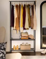 Schwarze Garderobe IKEA (Preis pro Stück, 4 Stücke dabei)