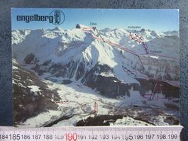 ENGELBERG SKIGEBIET BERGBAHNEN UND SKILIFTE PANORAMA ONW AK