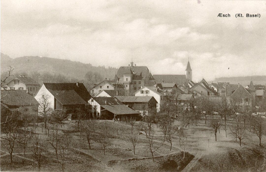 Cartes postales: Aesch   BL  -   Dorfpartie – D'occasion à Brig par Valcards54
