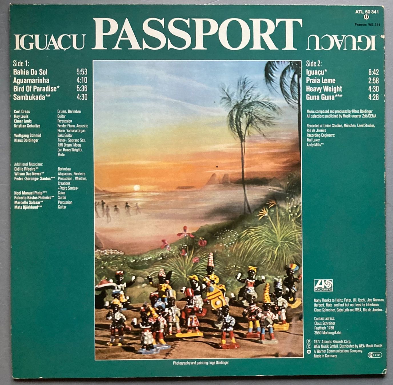 Dischi in vinile: PASSPORT - IGUACU – Usato da Poliez-Pittet venduto da Newtown-Records 1