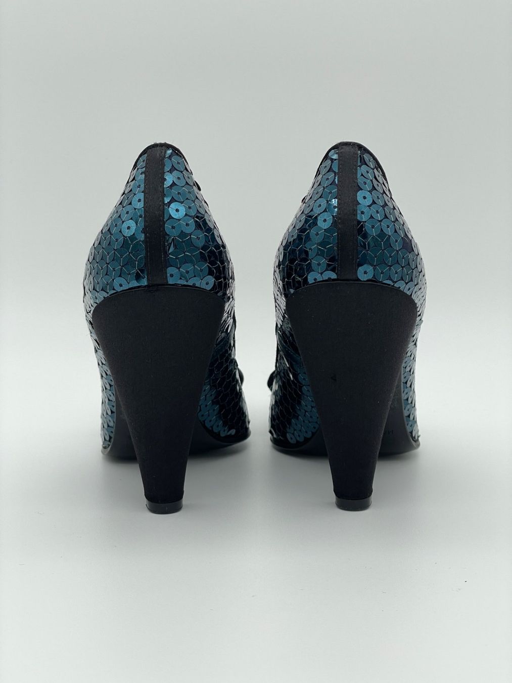 Marc Jacobs Scarpe da donna: Marc Jacobs Sequins Block Pump EU 38.5 Metallic – Usato da Zürich venduto da shoe_shop 4