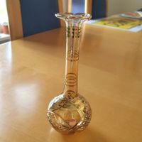 Vase Antik Glas   ,  versand kosten  für 14.-Fr.