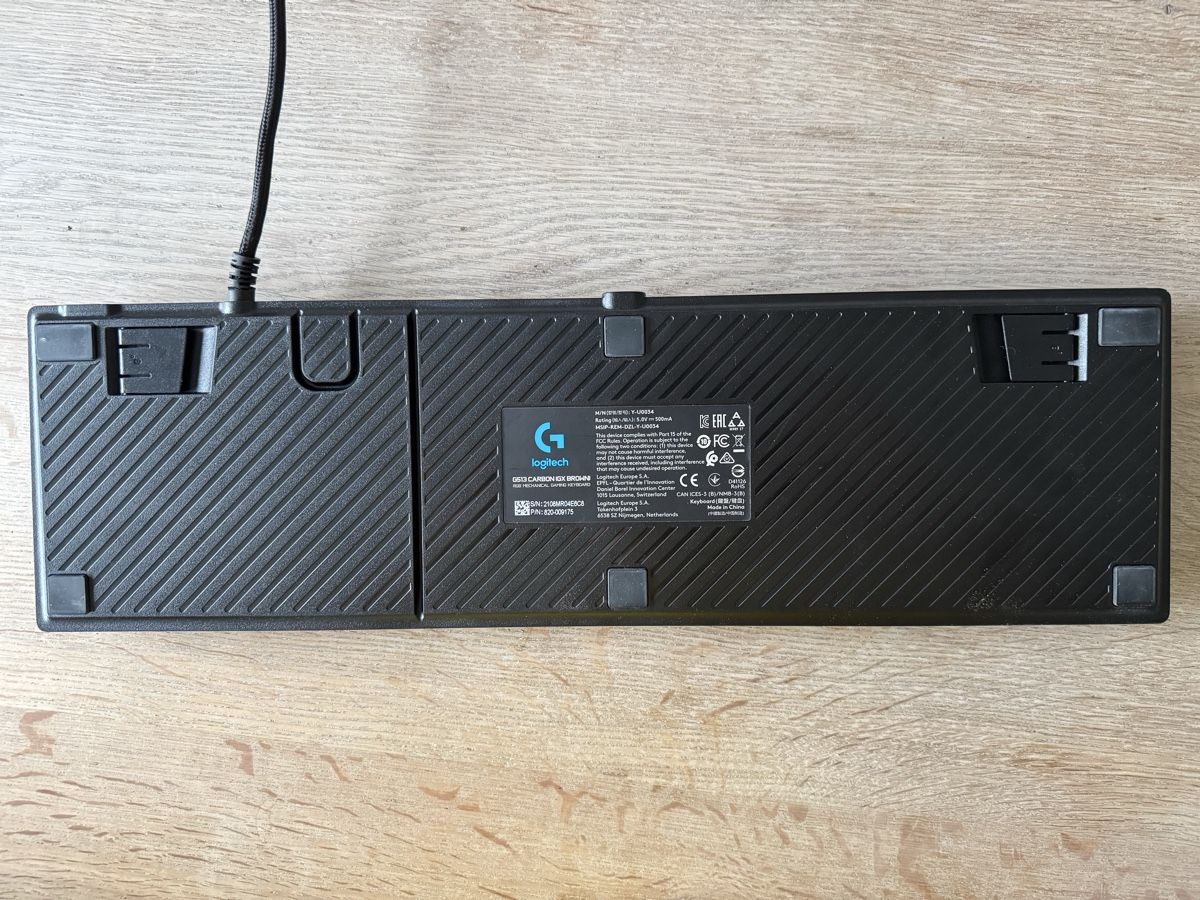 Logitech Tastiere: Logitech G513 Carbon Gaming Tastatur – Usato da Steinen venduto da Autogrammwelt_2005 3