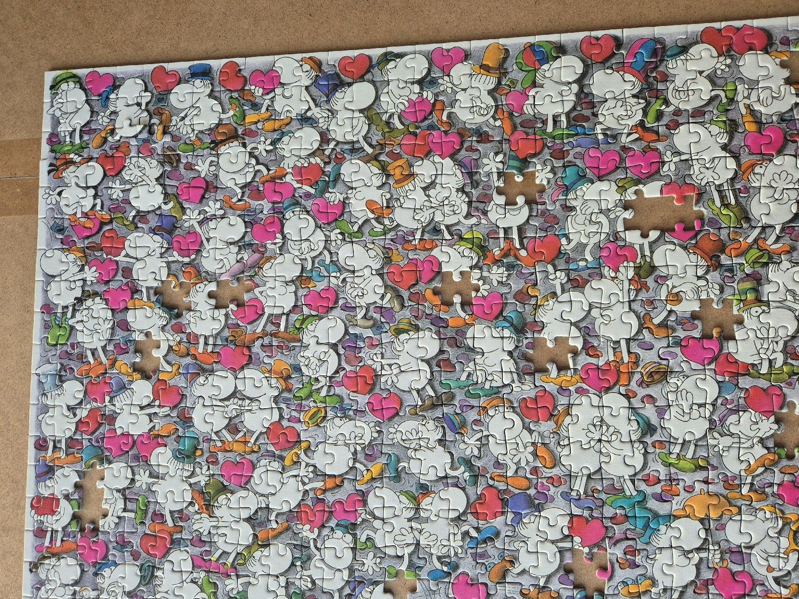 Puzzle: Mordillo Puzzle "With Love" mit Fehlteilen – Usato da Wernetshausen venduto da cmmj2022 5
