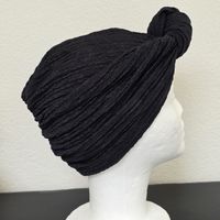 Turban schwarz one size neu