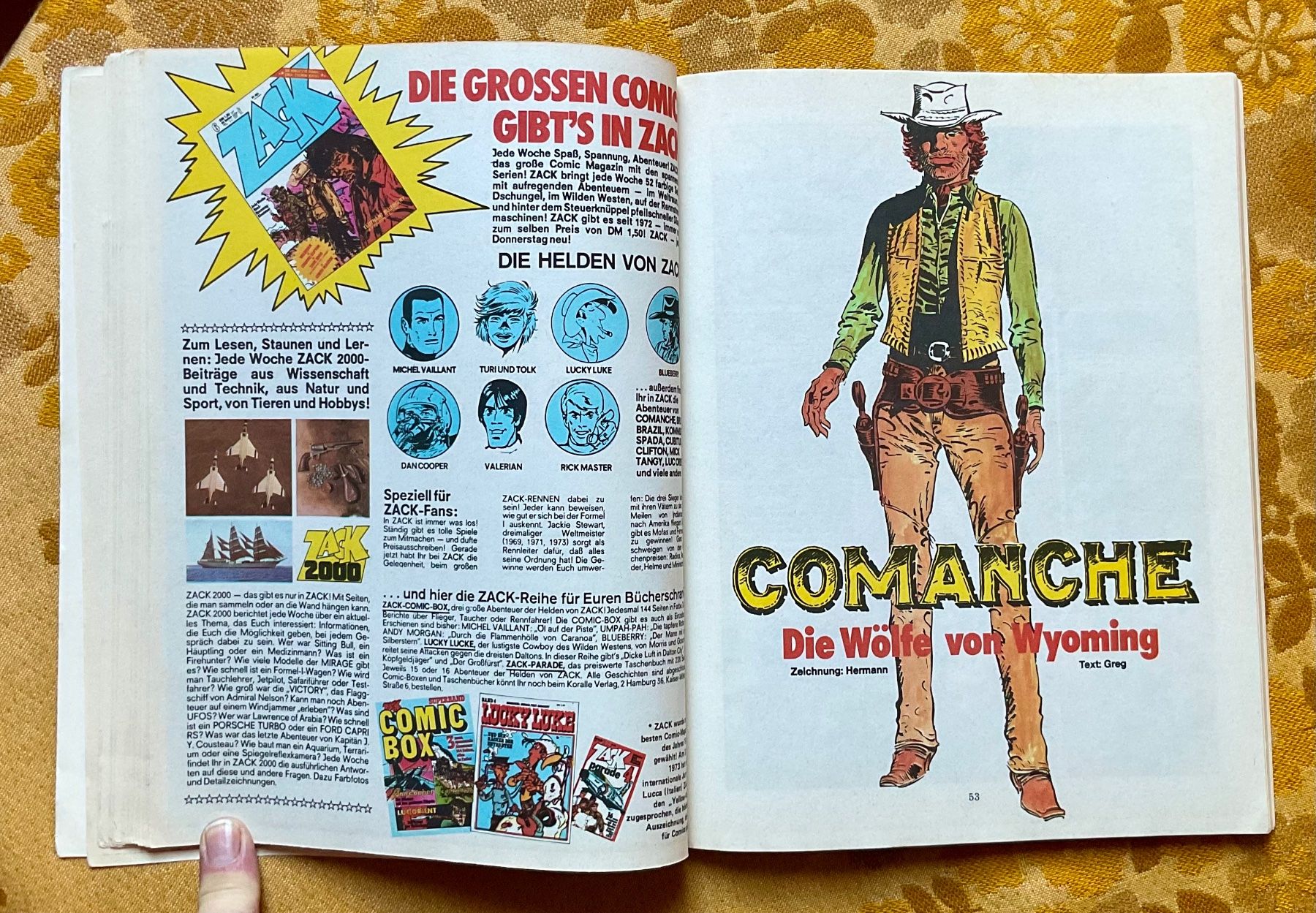 Fumetti: Zack Comic Box Nr 9 Superband von 1974 – Usato da Endingen venduto da nathan05 4