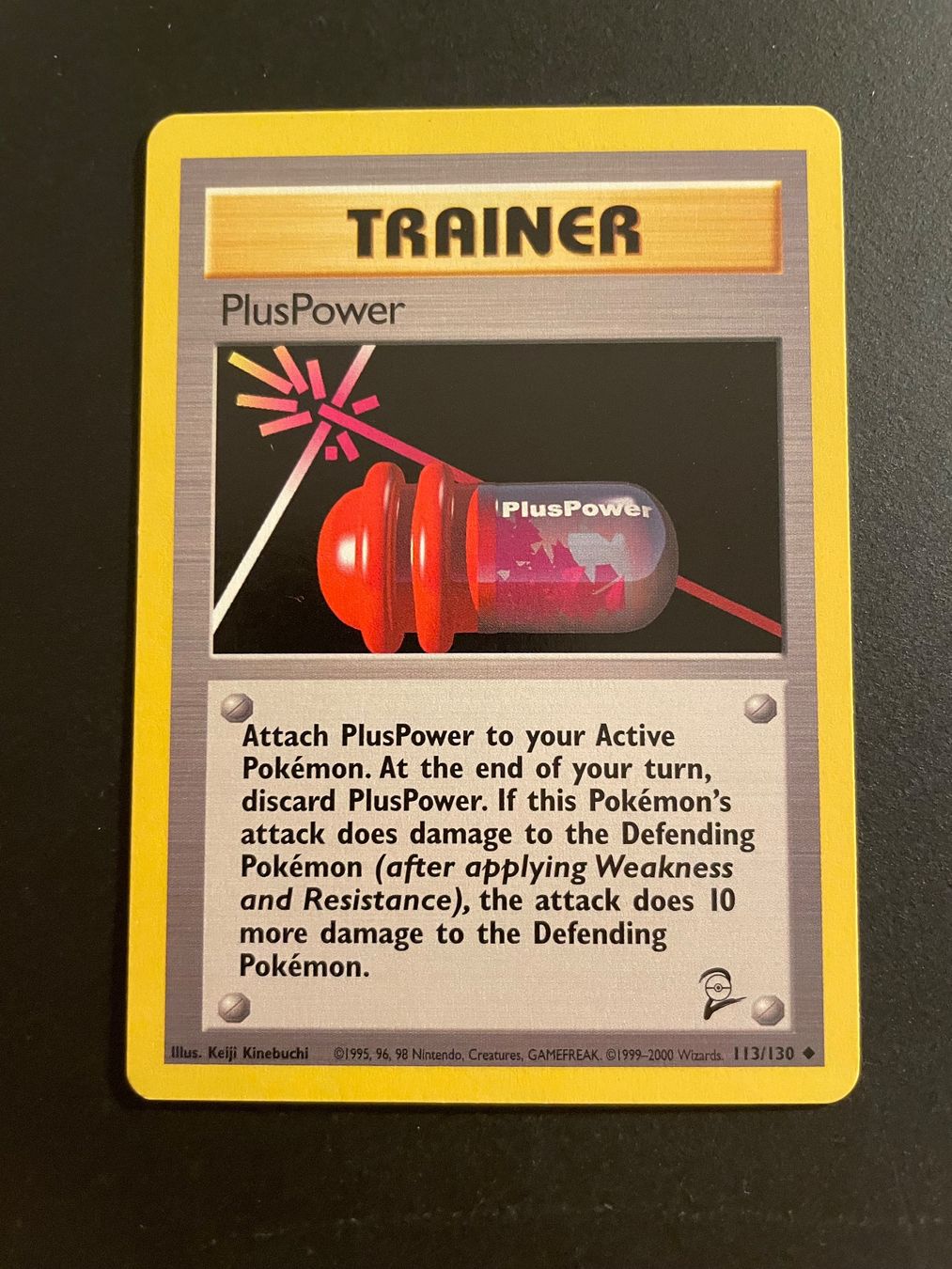 Pokémon Sammelbilder & Trading cards: PLUSPOWER TRAINER BASE 2 SET 113/130 – Gebraucht aus Zürich von pokemon_cards