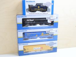 Bachmann Premium 4 x US Güterwagen H0 - Top NP: 200.-