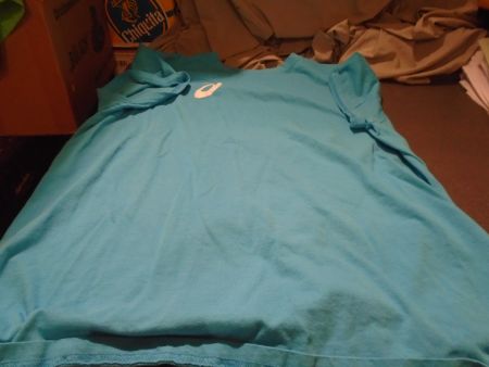 T-Shirt Grösse XL Men, blau, Aufschrift: SM Trampolin, Zürch