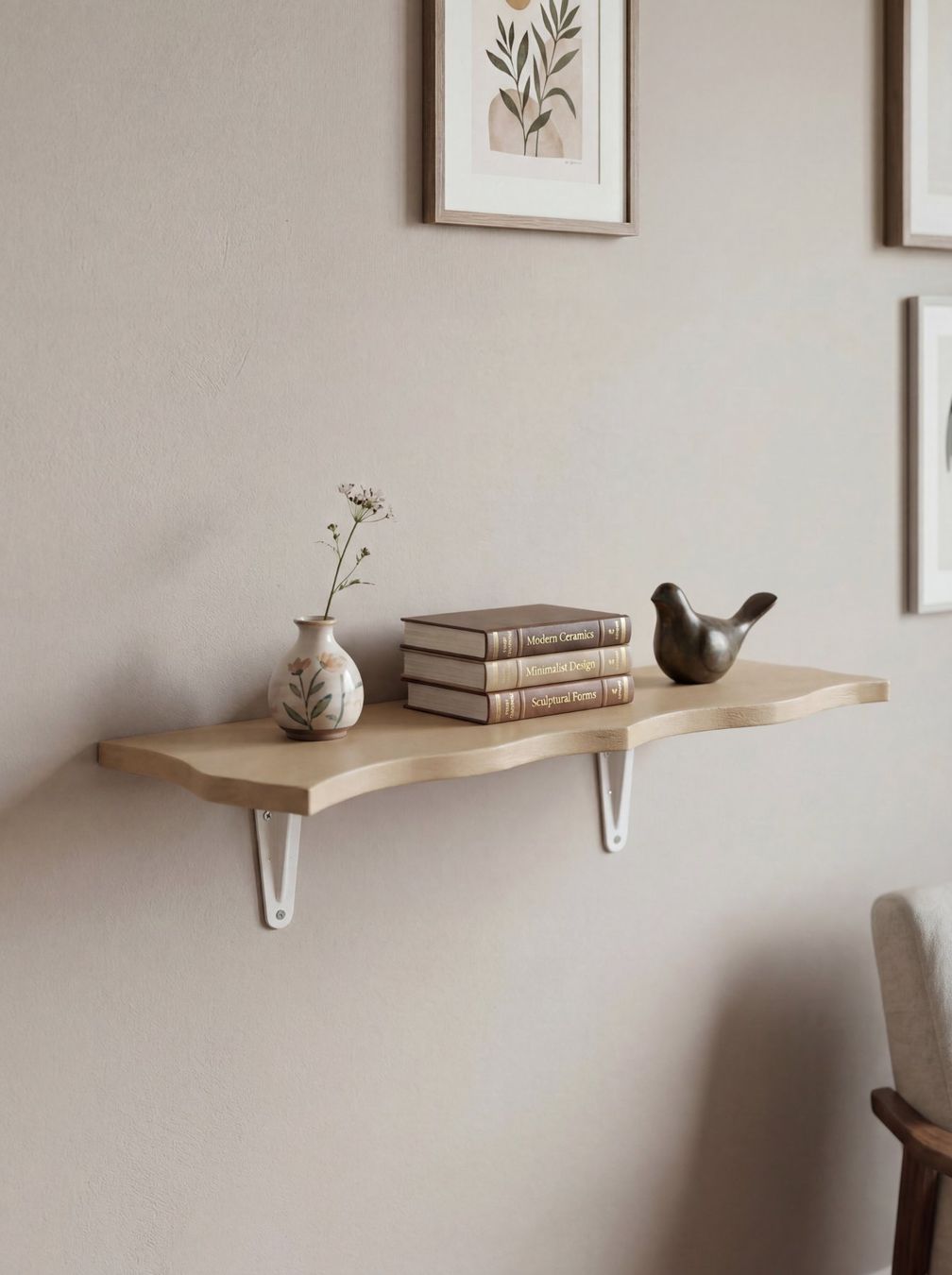 Regale: Étagère murale décorative en bois – Gebraucht aus Ecoteaux von floom 1