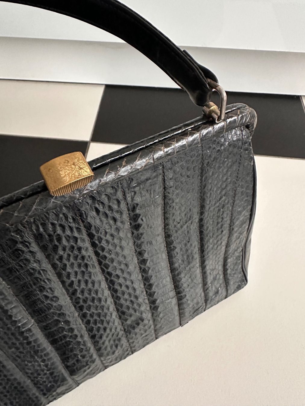 Borse da donna: Vintage Schlangenleder Tasche – Usato da Tannay venduto da naxos66 2