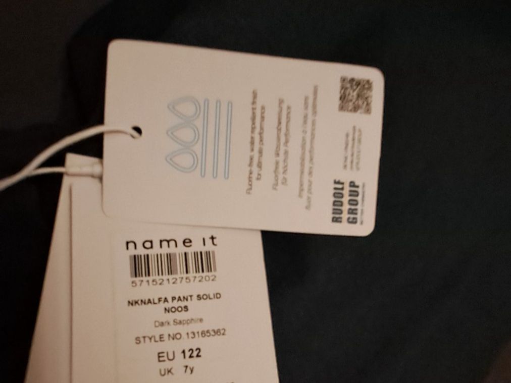 Name It Pantaloni: Name It Softshell Hose Gr.122 Neu! – Nuovo e nell'imballaggio originale da Oberrieden venduto da Raja011 4