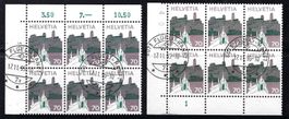 1973 zwei 9er-Blocks Sopraceneri ZNr. 532 gestempelt ʘ KP 8