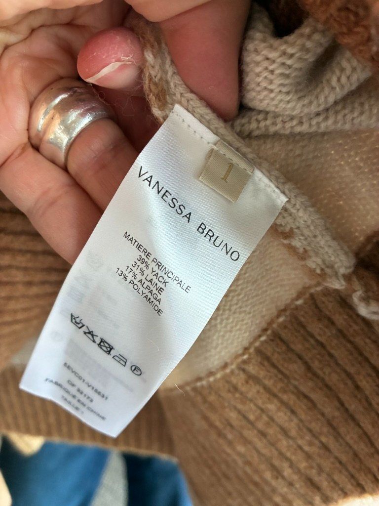 Vanessa Bruno Maglioni & Felpe: Vanessa Bruno! wunderschöner neuer Strickpullover Gr. 36 – Nuovo e nell'imballaggio originale da Winterthur venduto da Mitschg 3