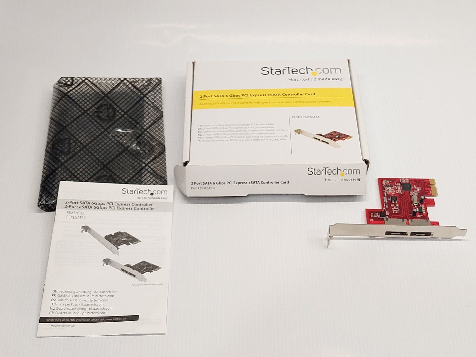 Unità & Adattatore: Startech Esata interface PCI pour PC – Usato da Territet venduto da Meridius6 1