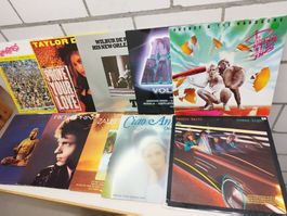 10 Schallplatten Konvolut Rock Pop Jazz gebraucht